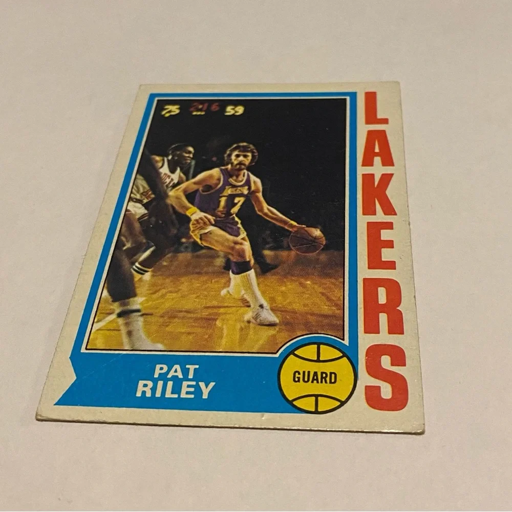 Pat Riley 1974 Topps Basketball card vintage collectible
